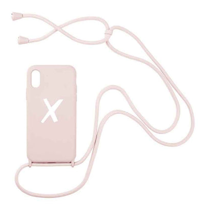 X Case necklace | Laundry White Logo