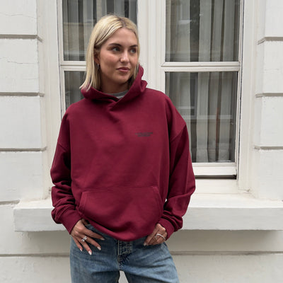 Relaxed Hoodie front and backprint