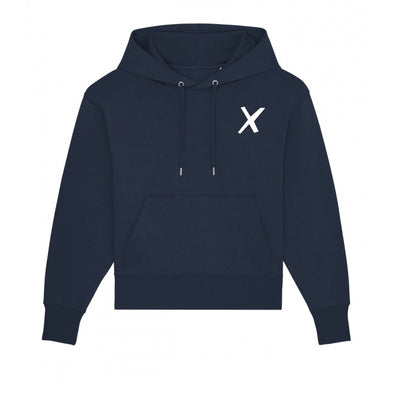 X Hoodie Oversized | Laundry White logo