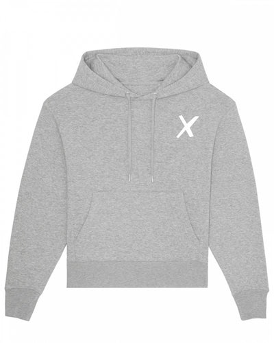 X Hoodie Oversized | Laundry White logo